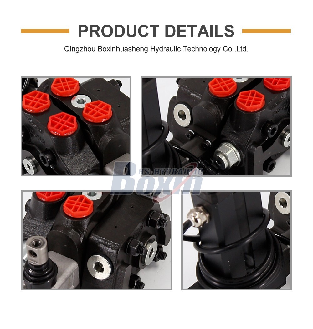 DCV60 Electric motor 1 Spool Sectional Directional Valve detailed image